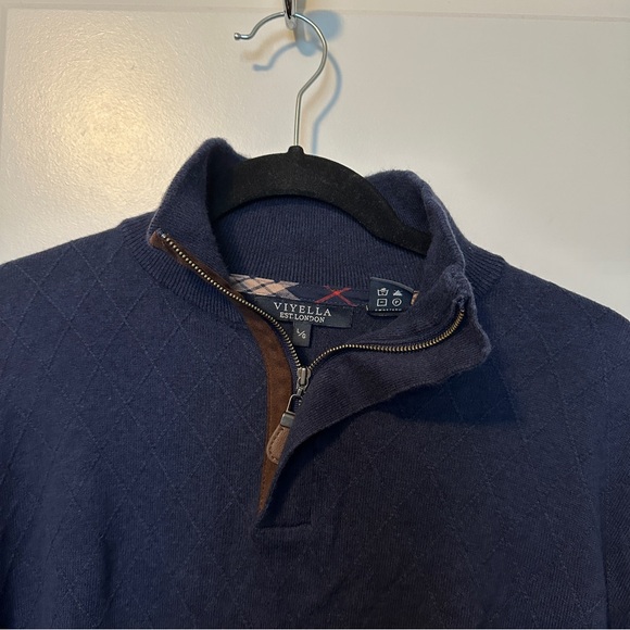 Viyella 1/4 Zip Sweater - Picture 3 of 3